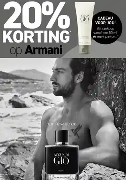 Mooi parfumerie 20% KORTING Op Armani aanbieding