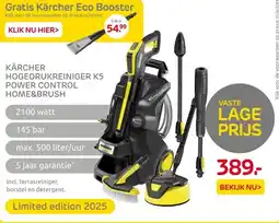 Praxis KÄRCHER HOGEDRUKREINIGER K5 POWER CONTROL HOME&BRUSH aanbieding