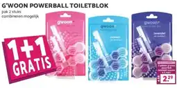 MCD Supermarkt G'WOON POWERBALL TOILETBLOK aanbieding