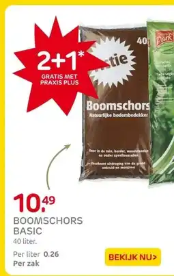Praxis BOOMSCHORS BASIC aanbieding