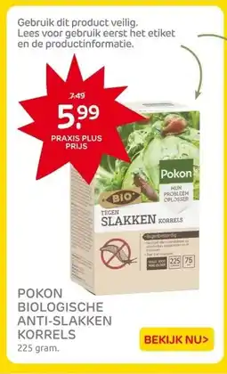 Praxis POKON BIOLOGISCHE ANTI-SLAKKEN KORRELS aanbieding