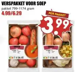 MCD Supermarkt VERSPAKKET VOOR SOEP aanbieding