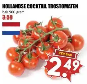 MCD Supermarkt HOLLANDSE COCKTAIL TROSTOMATEN aanbieding