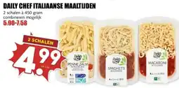 MCD Supermarkt DAILY CHEF ITALIAANSE MAALTIJDEN aanbieding