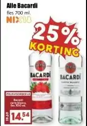 MCD Supermarkt Alle Bacardi aanbieding