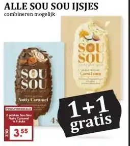 MCD Supermarkt ALLE SOU SOU IJSJES aanbieding