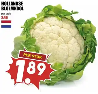 MCD Supermarkt HOLLANDSE BLOEMKOOL aanbieding