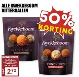 MCD Supermarkt ALLE KWEKKEBOOM BITTERBALLEN aanbieding