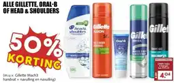 MCD Supermarkt ALLE GILLETTE, ORAL-B OF HEAD & SHOULDERS aanbieding