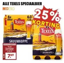 MCD Supermarkt ALLE TEXELS SPECIAALBIER aanbieding