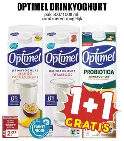 MCD Supermarkt OPTIMEL DRINKYOGHURT aanbieding
