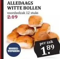 MCD Supermarkt ALLEDAAGSWITTE BOLLEN aanbieding