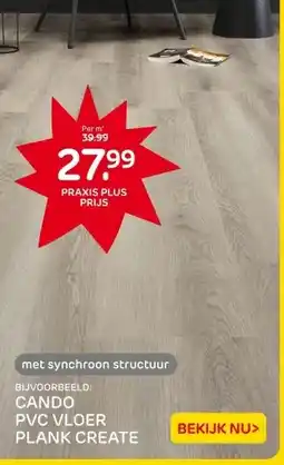 Praxis CANDO PVC VLOER PLANK CREATE aanbieding