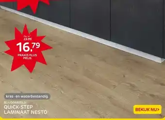 Praxis QUICK-STEP LAMINAAT NESTO aanbieding
