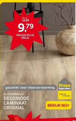 Praxis DECOMODE LAMINAAT ORIGINAL aanbieding