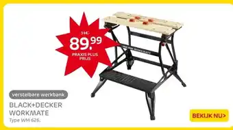 Praxis BLACK+DECKER WORKMATE aanbieding
