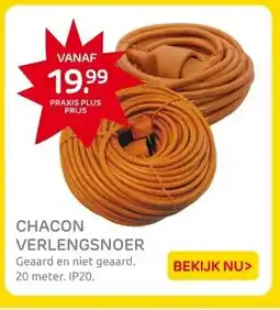 Praxis CHACON VERLENGSNOER aanbieding