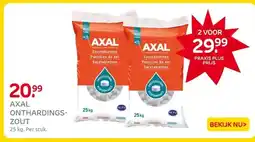 Praxis AXAL ONTHARDINGS- ZOUT aanbieding