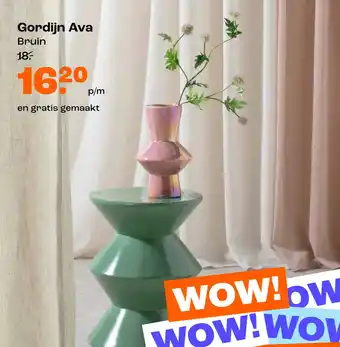 Kwantum Gordijn Ava aanbieding