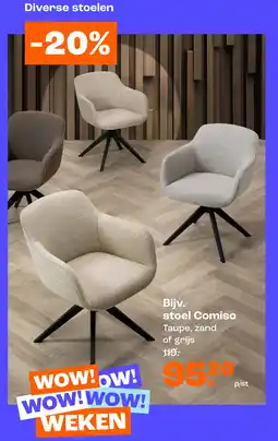 Kwantum Stoel Comiso aanbieding