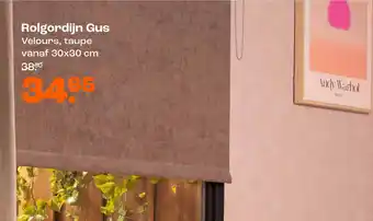 Kwantum Rolgordijn Gus aanbieding