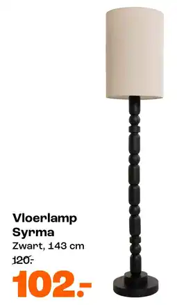 Kwantum Vloerlamp Syrma aanbieding