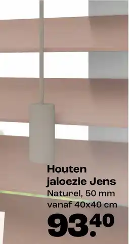 Kwantum Houten jaloezie Jens aanbieding