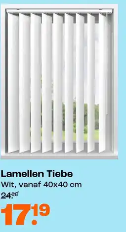 Kwantum Lamellen Tiebe aanbieding