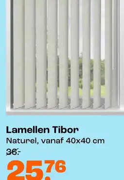Kwantum Lamellen Tibor aanbieding
