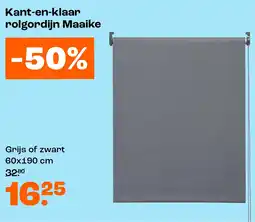 Kwantum Kant-en-klaar rolgordijn Maaike aanbieding