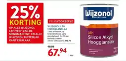 Kluswijs WIJZONOL LBH HOOGGLANSLAK aanbieding
