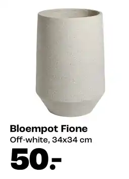 Kwantum Bloempot Fione aanbieding