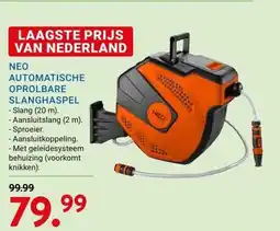 Kluswijs NEO AUTOMATISCHE OPROLBARE SLANGHASPEL aanbieding