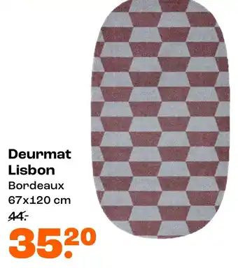 Kwantum Deurmat Lisbon aanbieding