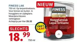 Kluswijs FINESS LAK aanbieding