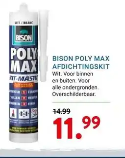 Kluswijs BISON POLY MAX AFDICHTINGSKIT aanbieding