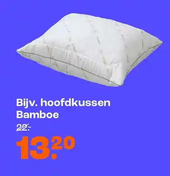 Kwantum Hoofdkussen bamboe aanbieding