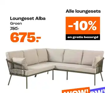 Kwantum Loungeset Alba aanbieding