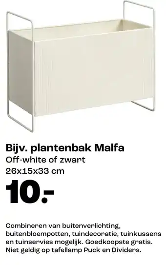Kwantum Plantenbak malfa aanbieding