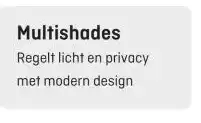 Hubo Multishades aanbieding