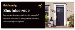 Hubo Ook handig! Sleutelservice aanbieding