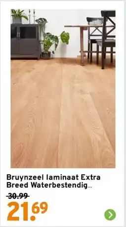 GAMMA Bruynzeel laminaat Extra Breed Waterbestendig nieuwsgierig naturel aanbieding