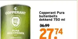 GAMMA Copperant Pura buitenbeits dekkend 750 ml aanbieding