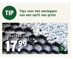 GAMMA Grindrooster 120x79x3 cm aanbieding