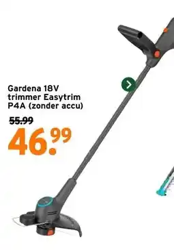 GAMMA Gardena 18V trimmer Easytrim P4A (zonder accu) aanbieding