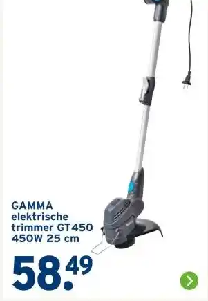 GAMMA GAMMA elektrische trimmer GT450 450W 25 cm aanbieding