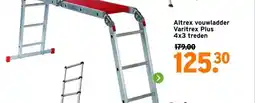GAMMA Altrex vouwladder Varitrex Plus 4x3 treden aanbieding