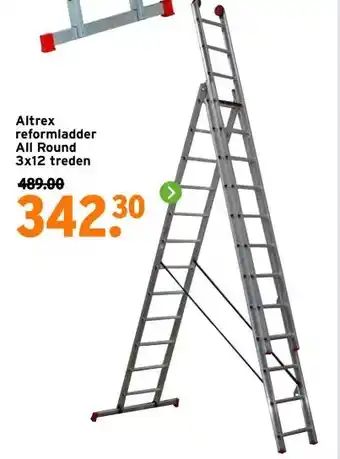 GAMMA Altrex reformladder All Round 3x12 treden aanbieding