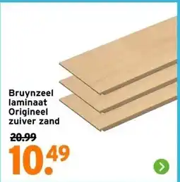 GAMMA Bruynzeel laminaat Origineel zuiver zand aanbieding