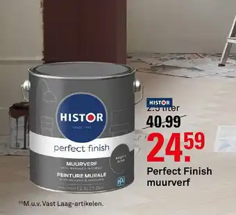 Karwei Histor Pefect Finish Muurverf 2.5L aanbieding